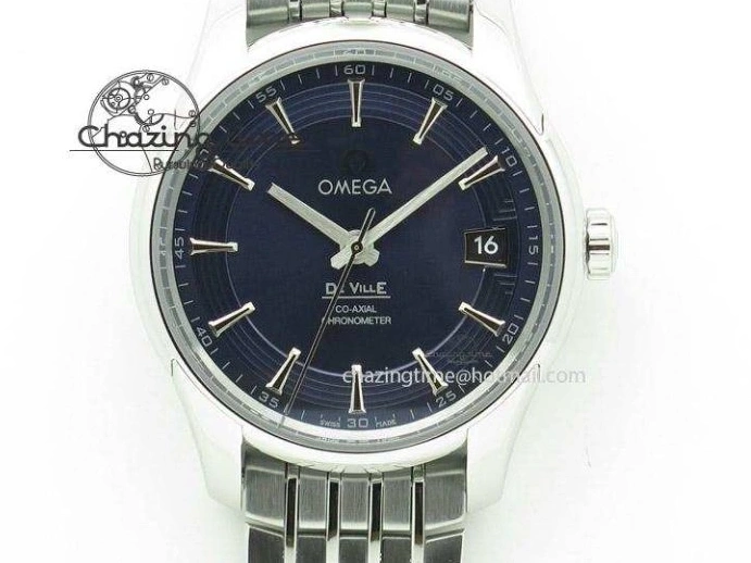 0316 De Ville Prestige Small Second TWF 1:1 Best Edition Black Dial on Black Leather Strap MIYOTA Resilient 8037